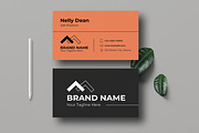 Modern Corporate Business Card, a Business Card Template by MightyDesign (Thumbnail 1 of 6)