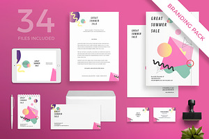 Branding Pack Summer Shop