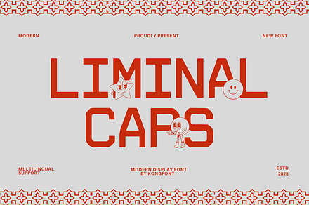 Liminalcaps – Modern Display Font