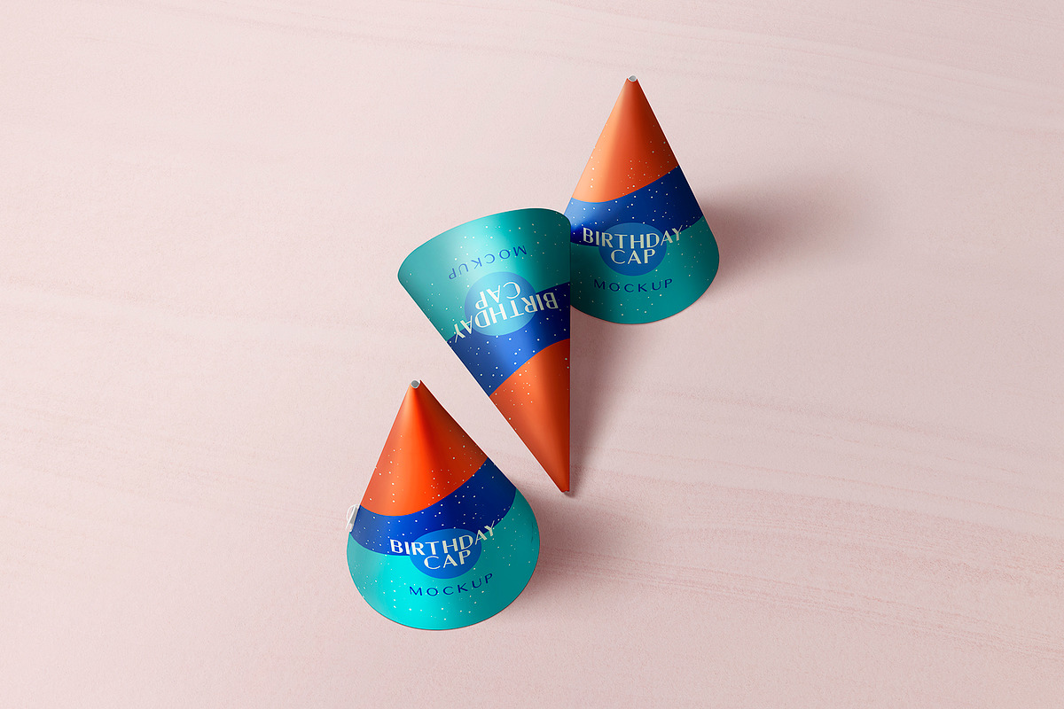 Birthday Hat Mockup, a Product Mockup by PixelVoyager (Photo 6 of 7)
