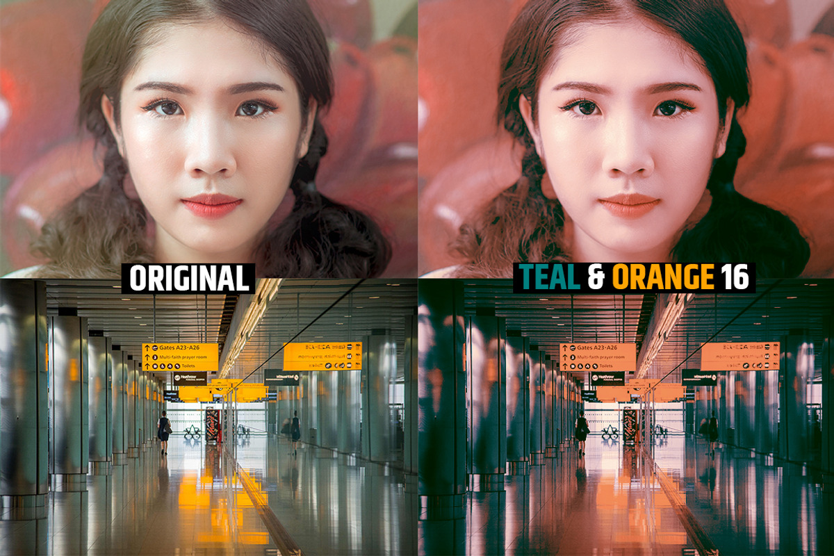 Orange & Teal 30 Cinematic FILM LUTS, a Plug-in Add-On by WeLovePresets (Photo 48 of 61)
