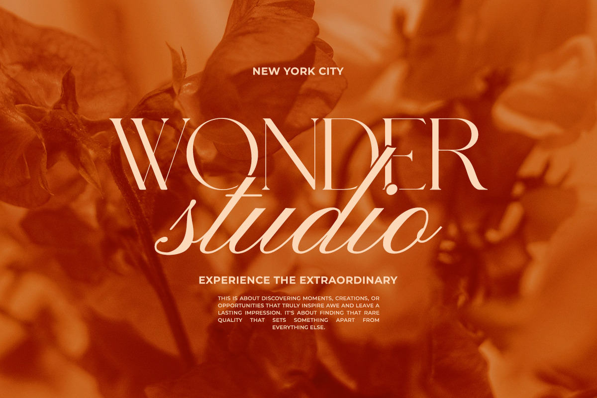 Bryn Vogue - Elegant Modern Serif, a Font by Sohel Studio (Photo 7 of 12)