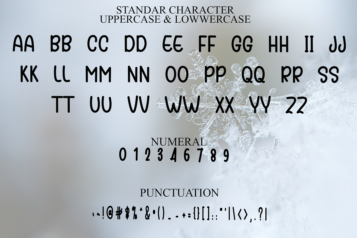 November Winter, a Serif Font by FreshTypeINK (Photo 3 of 8)
