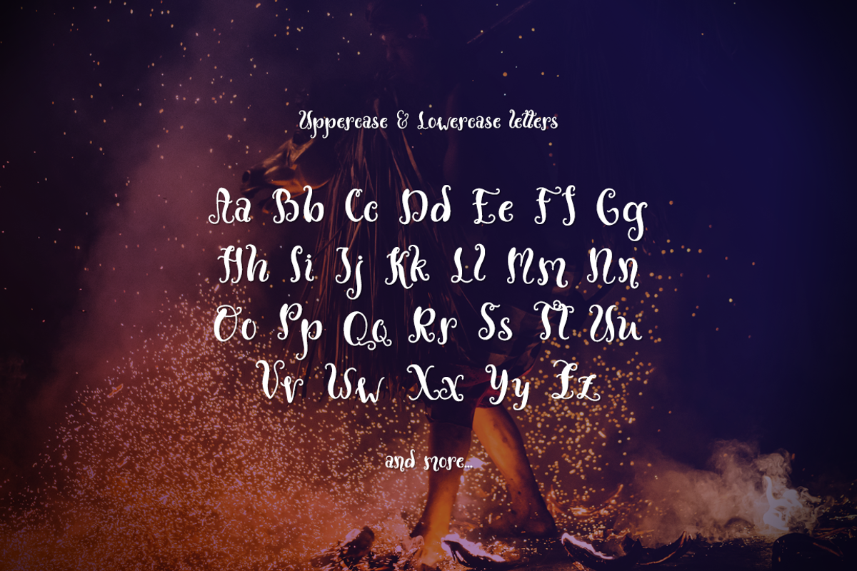 Fantomica - Magical Font preview 2