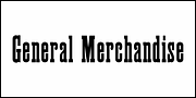 General Merchandise JNL, a Slab Serif Font by Jeff Levine Fonts (Thumbnail 2 of 5)