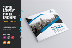 Square Brochure Design 02