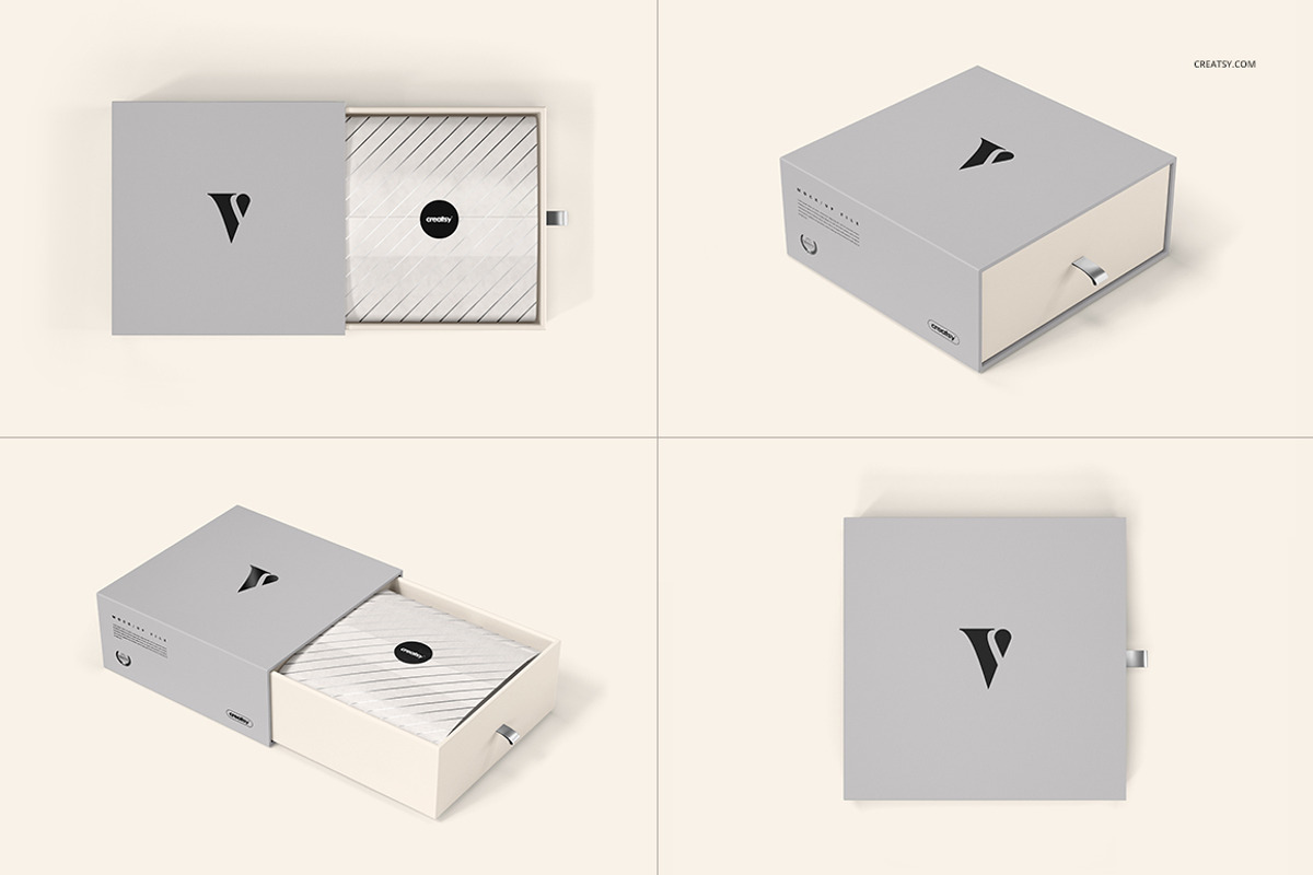 Gift Boxes and Bags Mockup Set, a Packaging Mockup by creatsy2 (Photo 16 of 25)