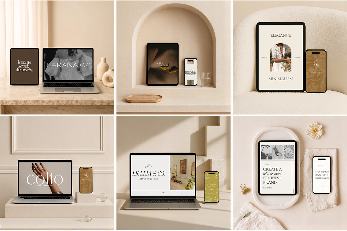 45 Multi Device Canva Mockups, a Mac Mockup by Matisse Studio (Photo 2 of 9)