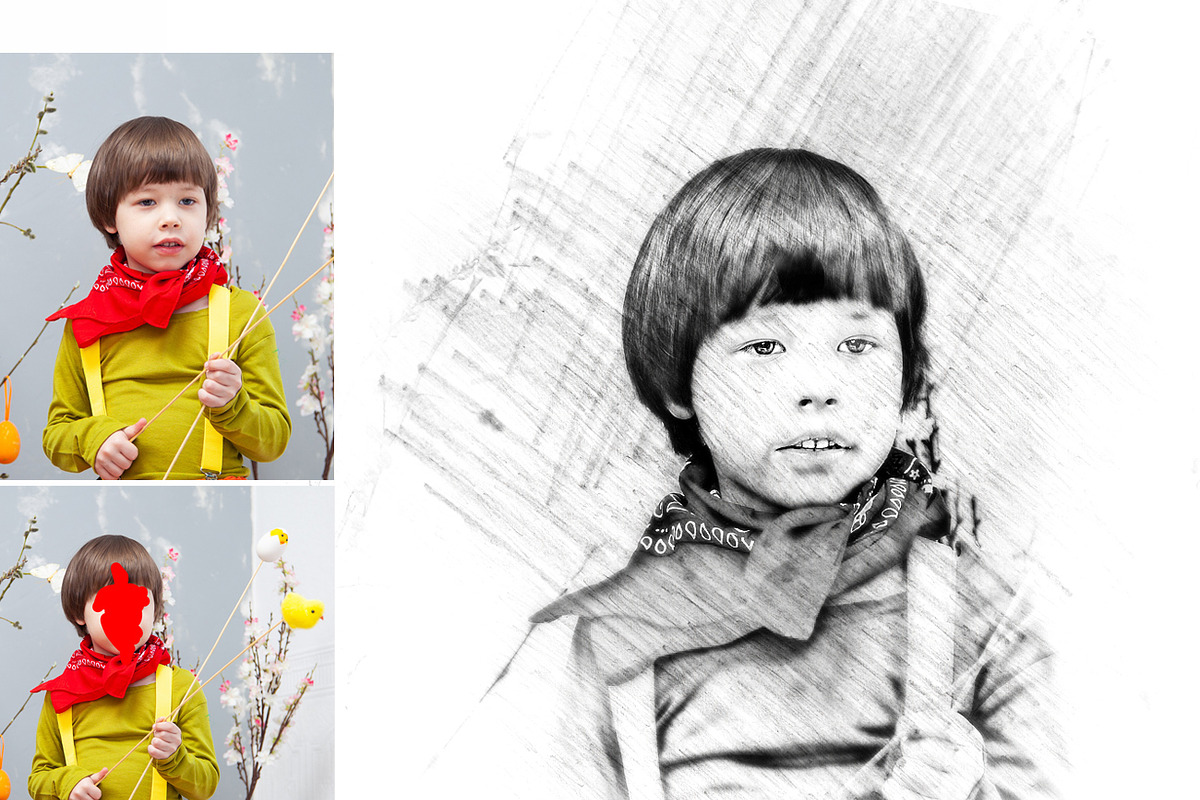 Pencil Sketch, an Action Add-On by MRI STUDIO (Photo 11 of 11)