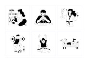 People Lifestyle Illustration Set, a Person Illustration by Prosymbols (Thumbnail 7 of 8)