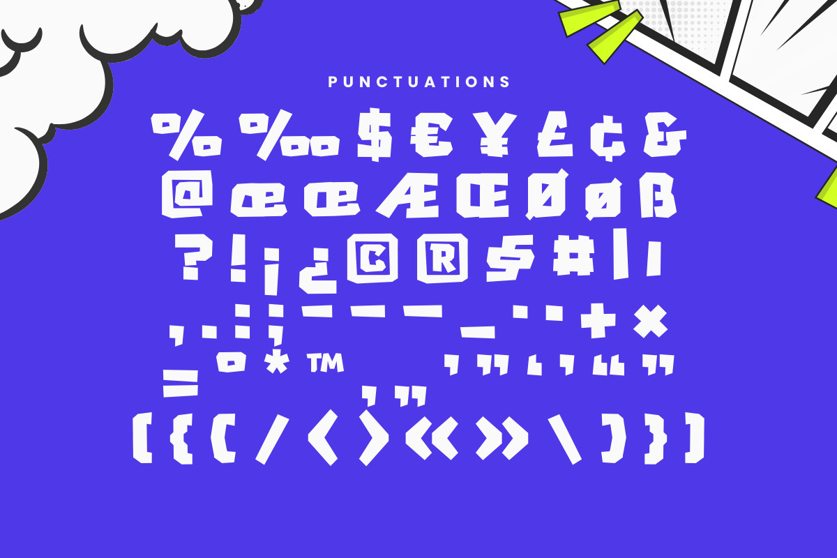 Fishel - Modern Comic Display Font, a Sans Serif Font by Afkari Studio (Photo 11 of 14)