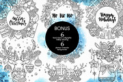 Christmas and New Year illustrations, a Decorative Illustration by Color and Decor (Thumbnail 8 of 9)