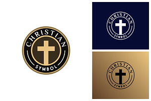 Catholic Christian Symbol Emblem, a Branding & Logo Template by Atlantis X Nurman Arbai