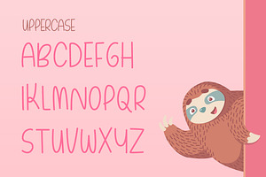 Lazy Cuties Font