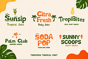 Tropivera - Display Font Family, a Sans Serif Font by Rillatype (Thumbnail 4 of 10)