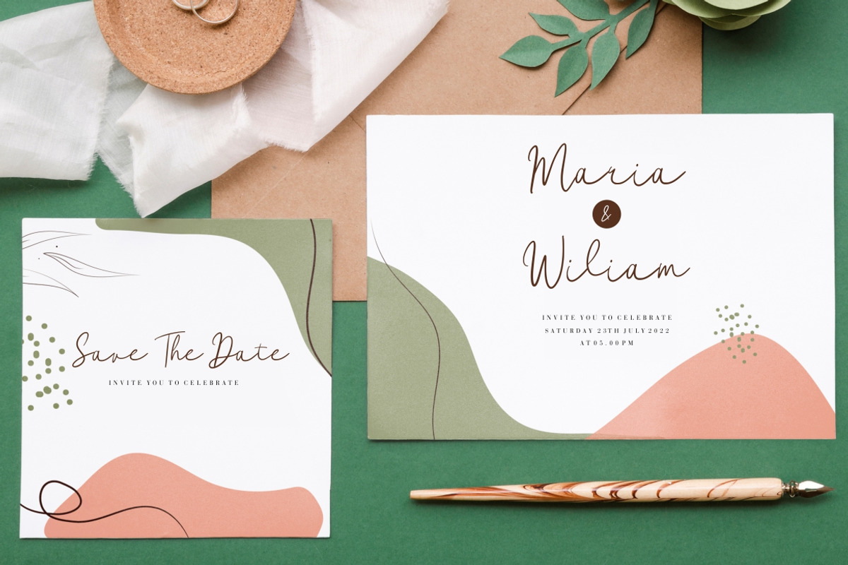 Ondyne Stylish Wedding Font preview 5