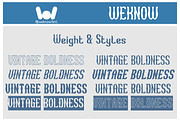 Vintage Boldness font, a Font by weknow (Thumbnail 7 of 8)