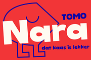 TOMO Nara, a Font by TOMO Fonts (Thumbnail 1 of 6)