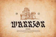 Kejddart | Blackletter Typeface, a Blackletter Font by Denustudios (Thumbnail 7 of 12)