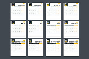 2020 Calendar And Planner