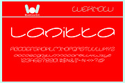 lanitta font, a Font by weknow (Thumbnail 1 of 5)