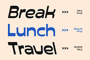 CS Marsden – Reverse Contrast Font, a Sans Serif Font by Craft Supply Co. (Thumbnail 2 of 8)