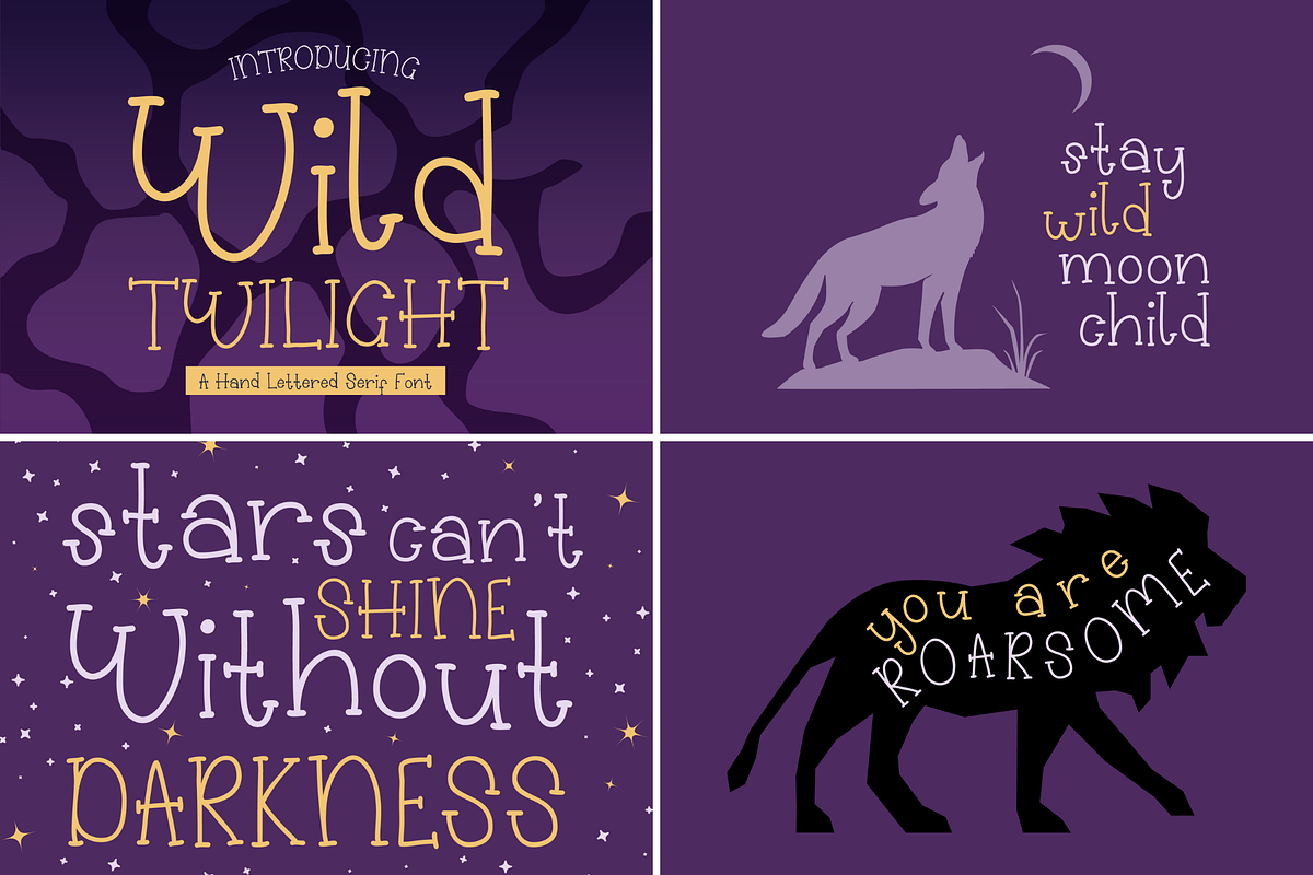 6 Spooky Halloween Fonts Bundle Set, a Serif Font by Dancing with Ink (Photo 12 of 13)