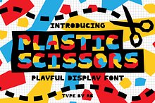 PLASTIC SCISSORS Playful Display
