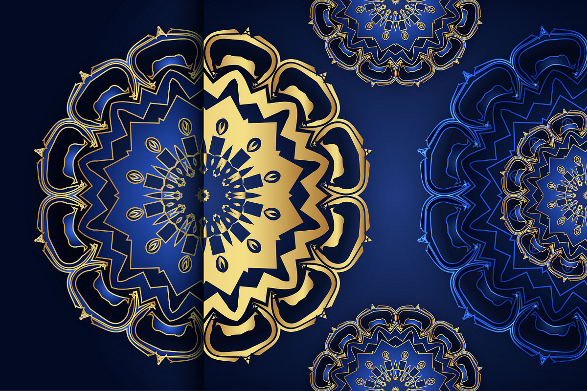 Mandala Circular Pattern Vector Pack, a Background Graphic by NJ Himel (Photo 56 of 95)