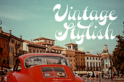Mancluso Retro Script, a Script Font by TypeClassHeroes (Thumbnail 11 of 15)