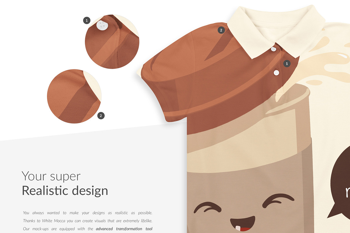 Women Polo Ghost Mock-ups FREE DEMO, a Books & Magazine Mockup by Apparel_Mockups (Photo 11 of 23)