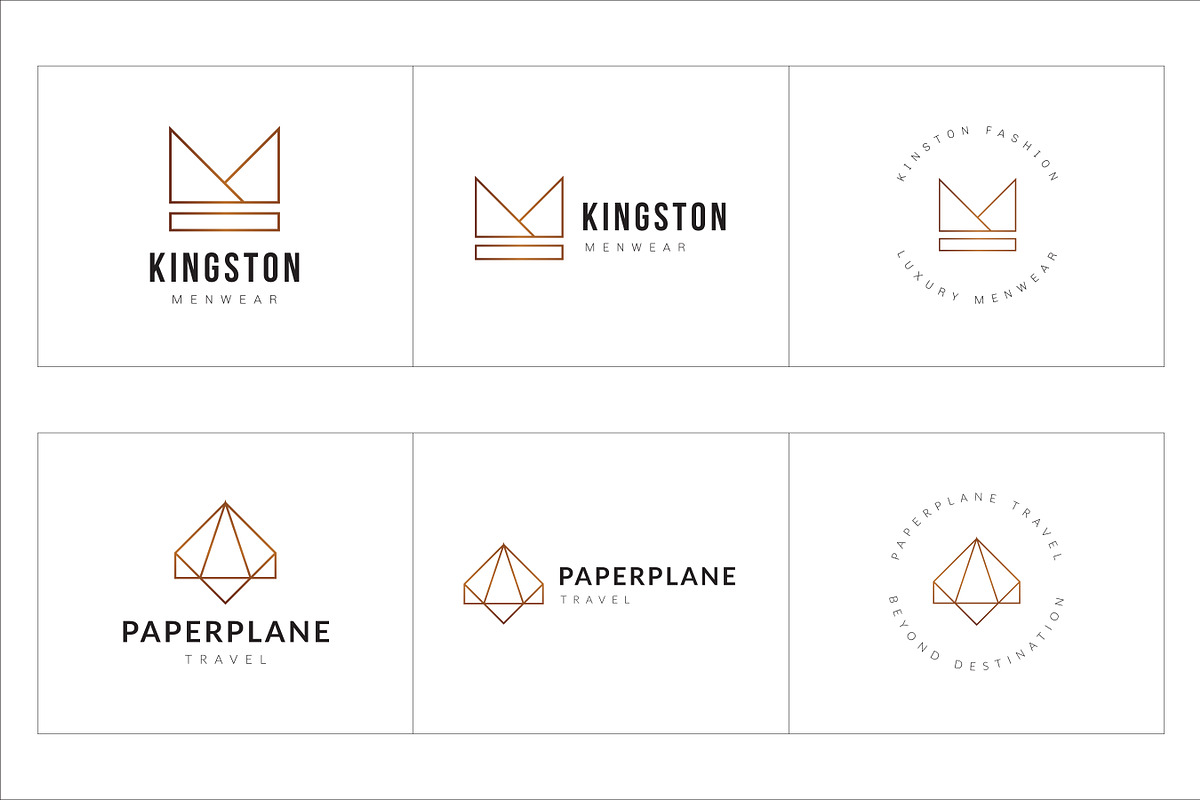 300 Geometric Premade Logo Bundle, a Branding & Logo Template by XpertgraphicD (Photo 54 of 63)