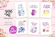 You + Me: hand drawn design kit, an Object Graphic by Gray Cat Graphics (Thumbnail 19 of 21)