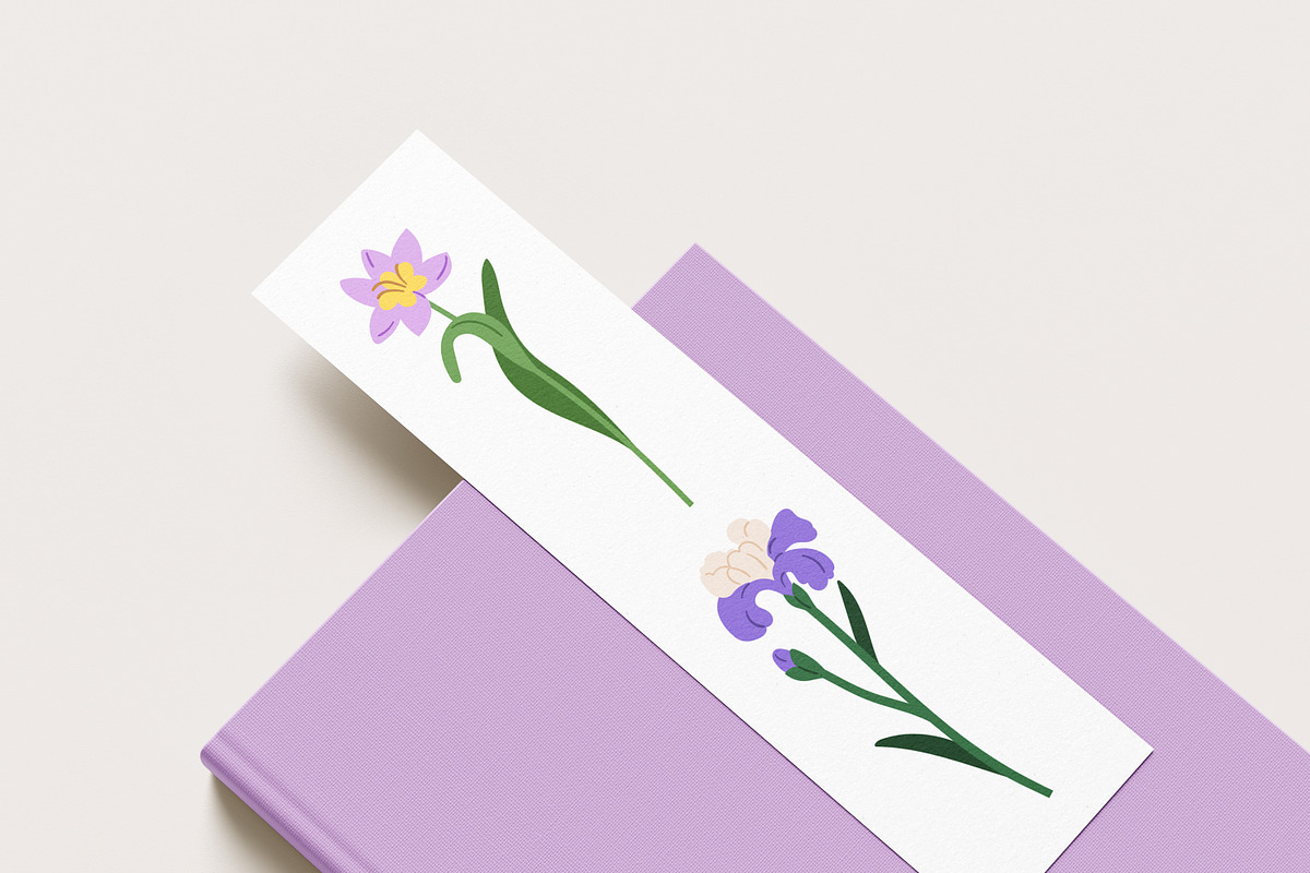Blossomed flowers, floral plants set, a Decorative Illustration by Good Studio (Photo 6 of 6)
