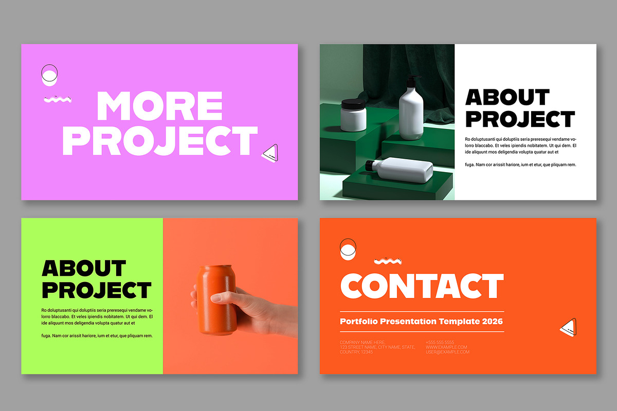 Creative Portfolio Presentation, a Presentation Template by ContestDesign (Photo 5 of 5)