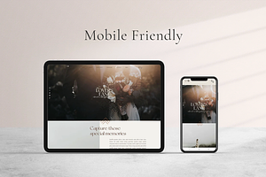 Wix Website Template - Lover's Lane