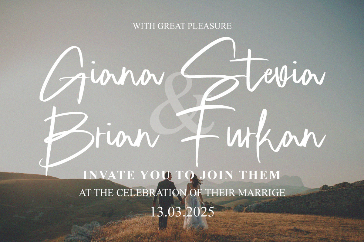 Love Grild Signature, a Handwritten Font by executypeStudio (Photo 8 of 10)
