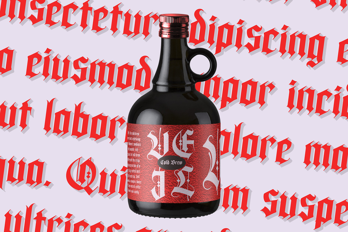 CS Aspen – Blackletter Font, a Blackletter Font by Craft Supply Co. (Photo 7 of 8)