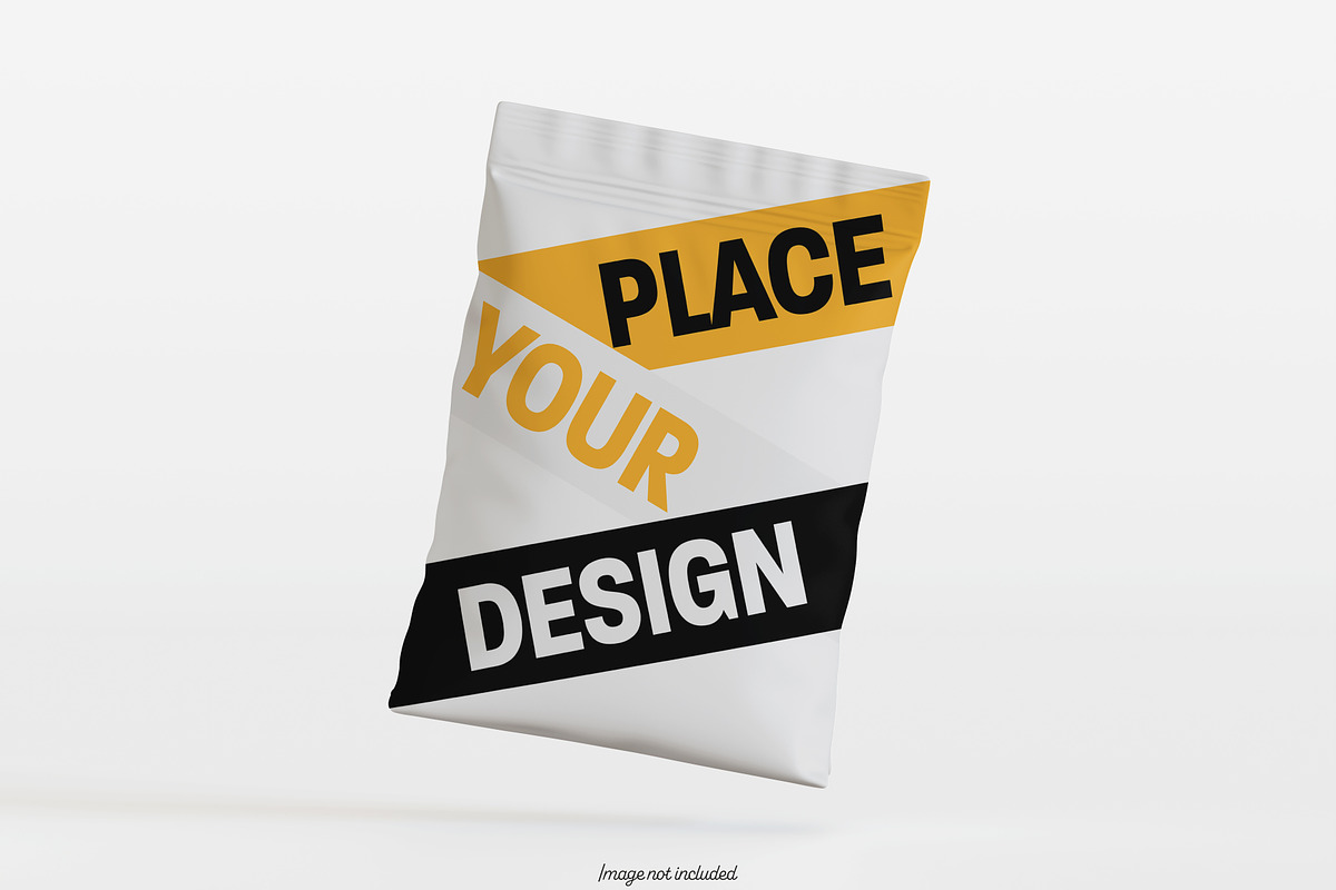 Snack Pouch Mockup Bundles, a Packaging Mockup by Ambo Ampeng (Photo 5 of 32)