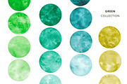 Watercolor Circles. Textures, frames, a Texture Graphic by Olga Olmix (Thumbnail 3 of 6)