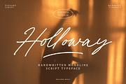 Holloway – Modern Handwritten Script, a Handwritten Font by Pixesia Studio (Thumbnail 1 of 11)