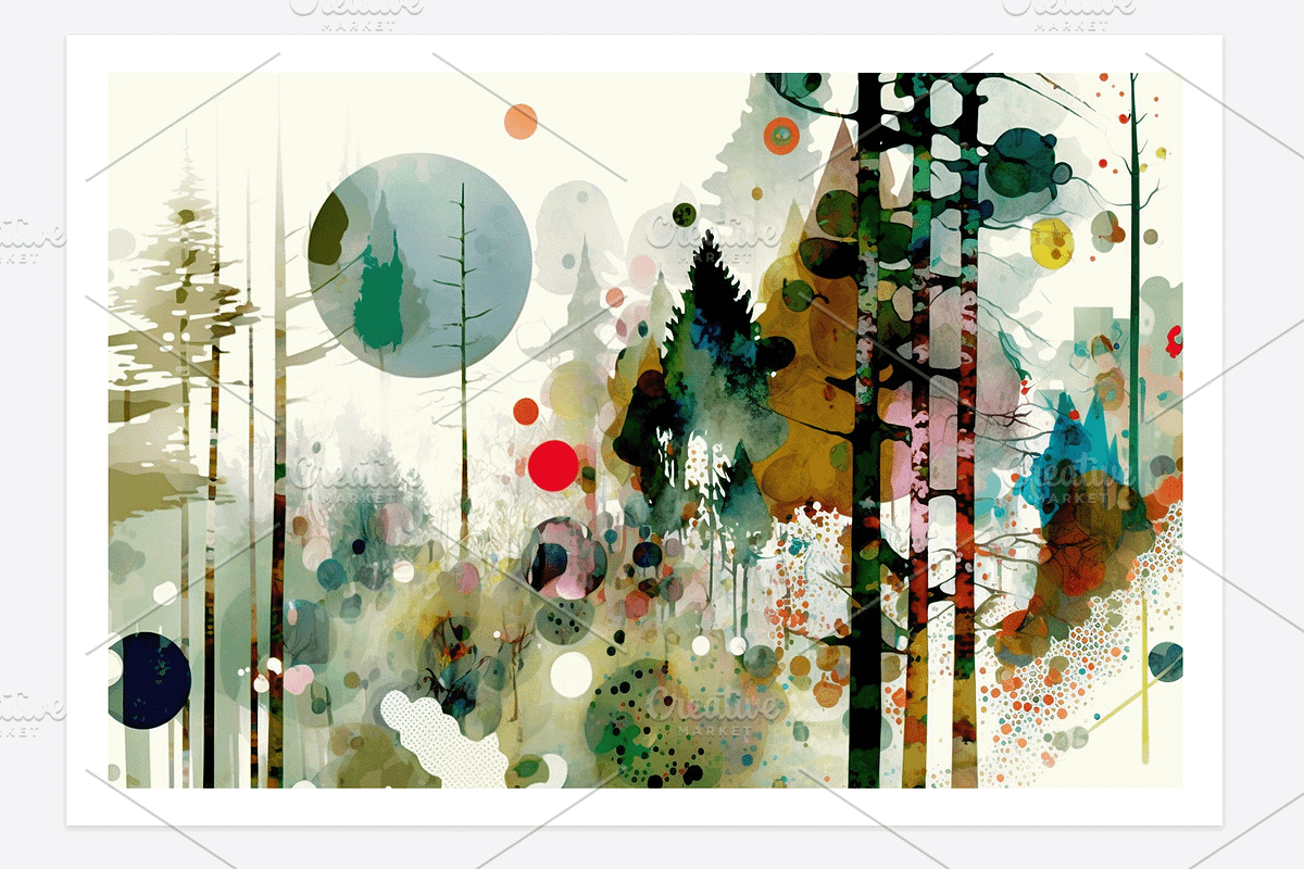 Fore Collection · The Forest, a Decorative Illustration by milatovar (Photo 10 of 14)