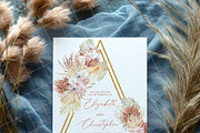 Blue 5x7 Invitation card mockup PSD, an Advertising Mockup by Blush Roses Print (Thumbnail 6 of 8)