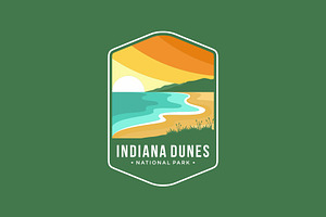 Indiana Dunes National Park Logo