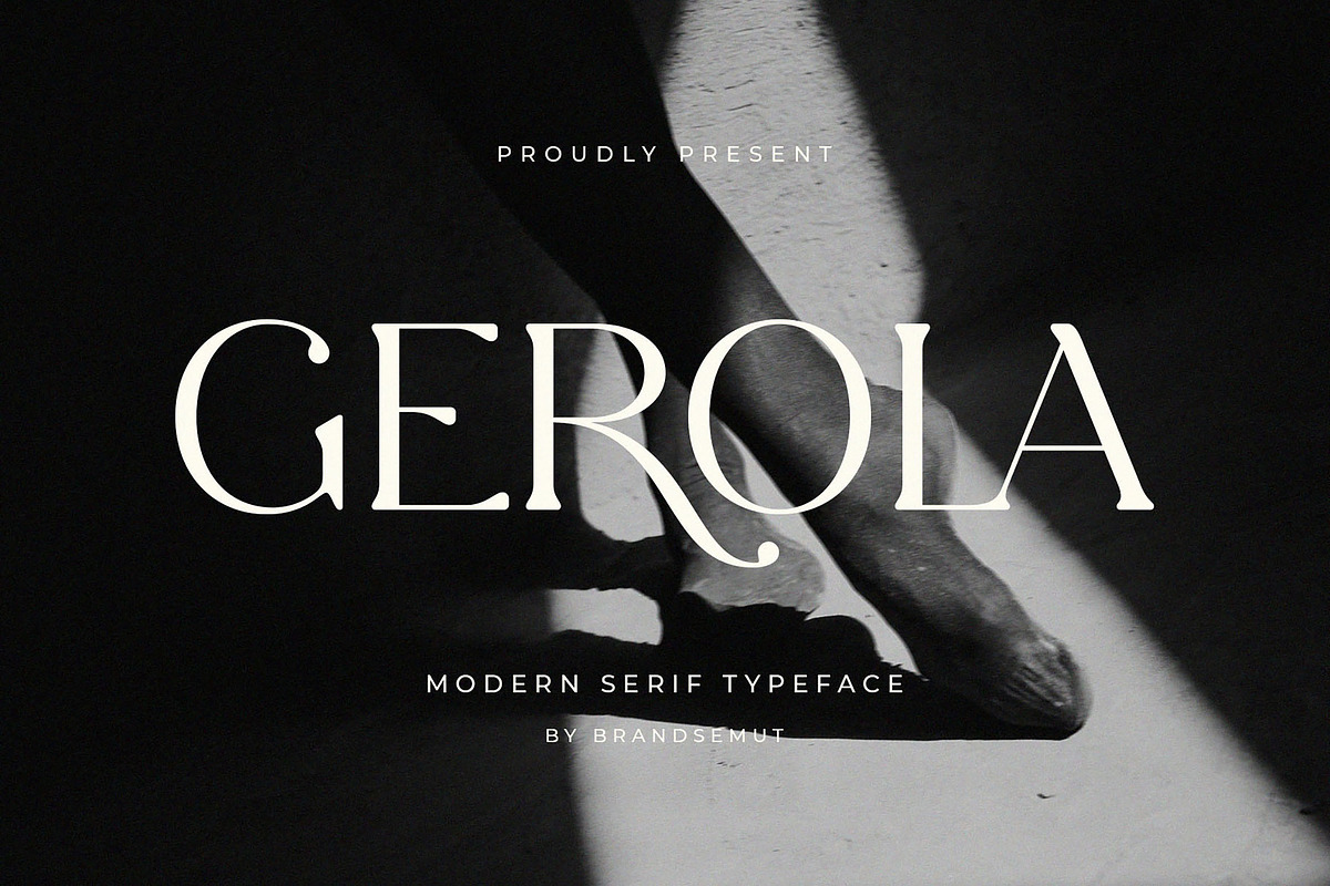 Gerola – Modern Serif Typeface, a Serif Font by BrandSemut (Photo 12 of 12)