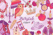 Fairy Tale Clipart, an Object Illustration by GlamArtZhanna (Thumbnail 1 of 3)