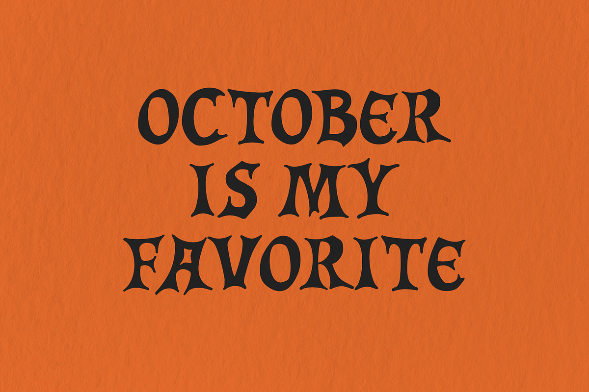 Midnight Party Retro Halloween Font, a Sans Serif Font by BilberryCreates (Photo 7 of 9)