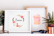 Boho Cakes Watercolor Set, an Illustration by Art Dari Autumn (Thumbnail 7 of 13)