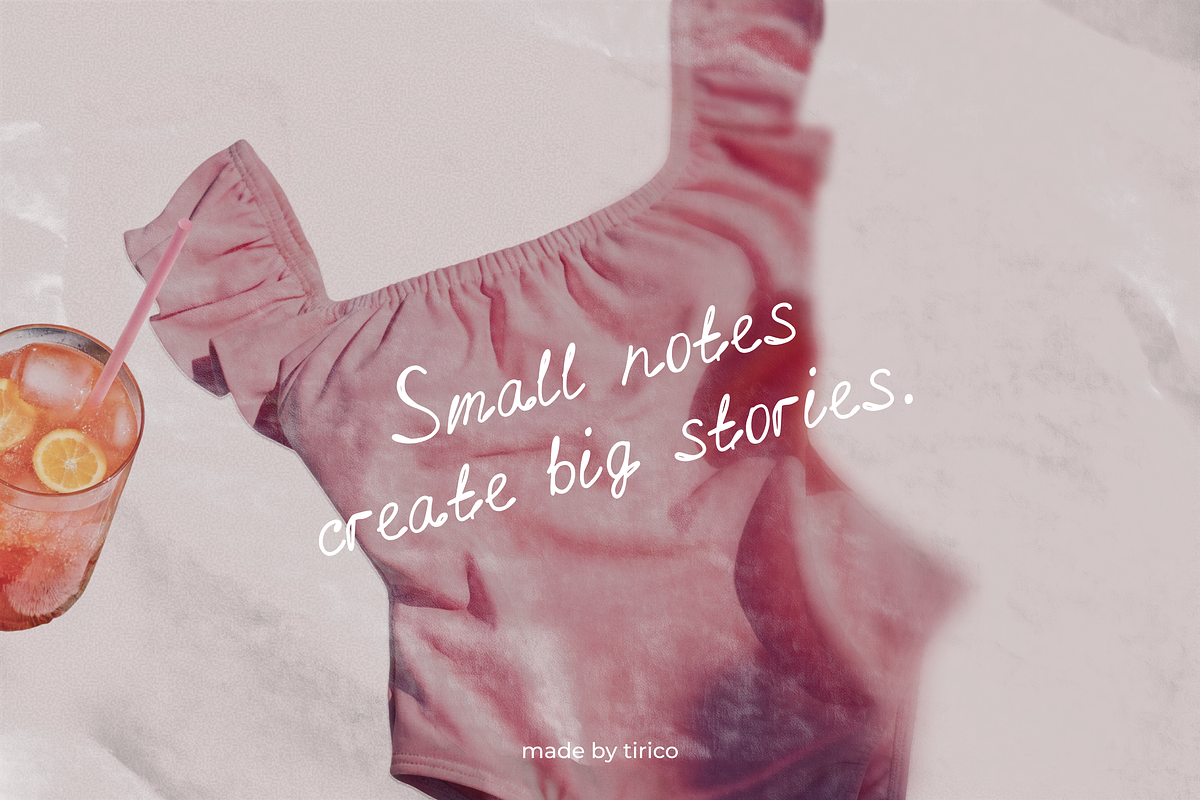 Jottie | Casual Handwritten Font, a Handwritten Font by TiriCo (Photo 2 of 9)