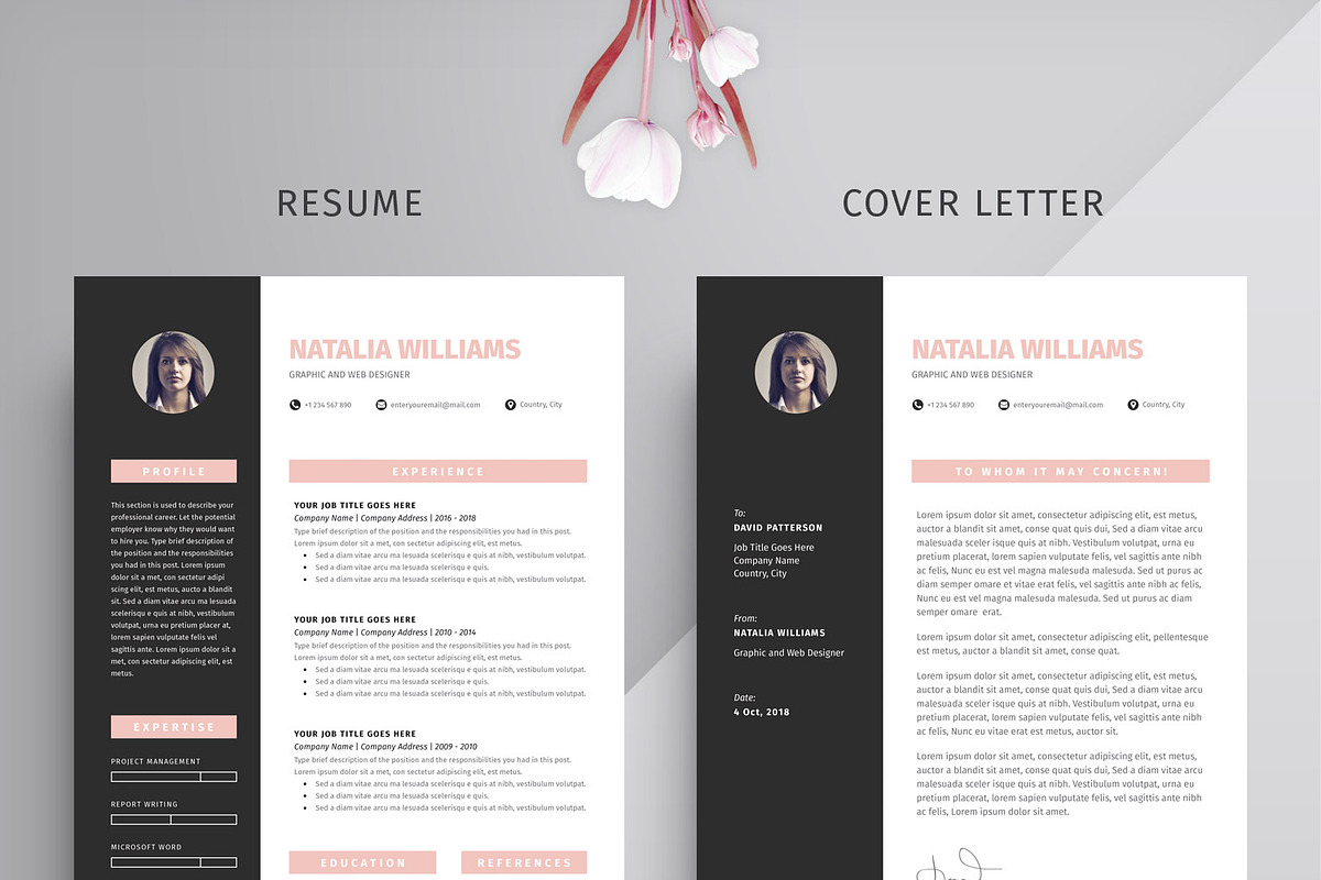 Resume/CV, a Resume Template by Mr-Template (Photo 2 of 5)